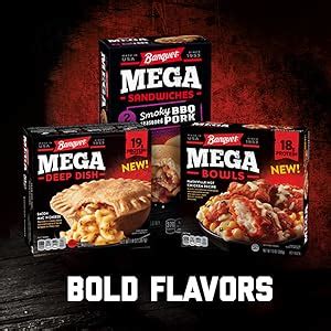 banquet mega bowls flavors.